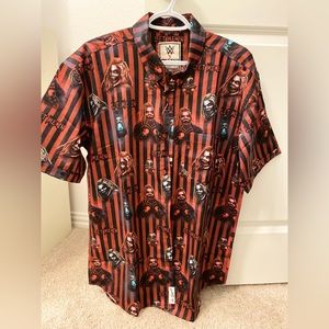 Men’S RSVLT Bray Wyatt “The Fiend” Short Sleeve Shirt